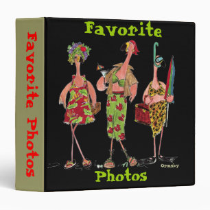 Flamingo Ladies binder