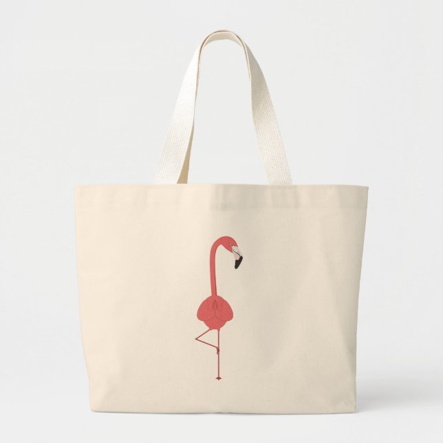 FLAMINGO LARGE TOTE BAG (Front)