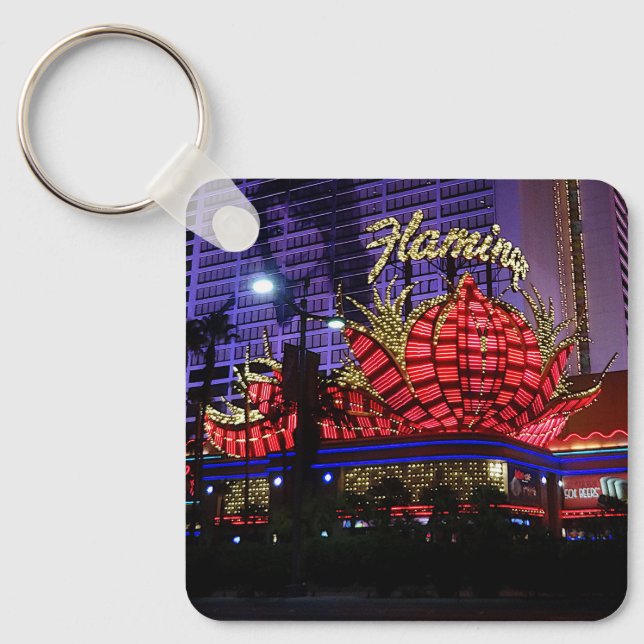 Flamingo Las Vegas Hotel #1 Keychain (Front)