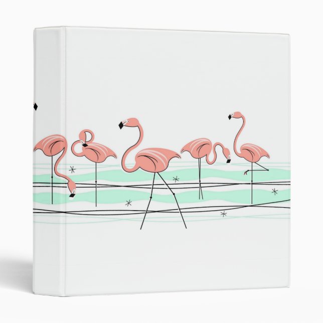 Flamingo Line ring binder (Front/Spine)