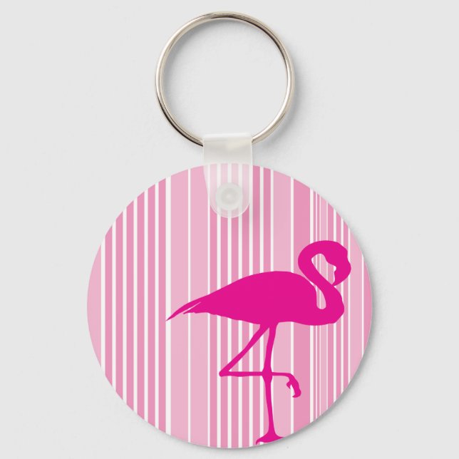 Flamingo Love Keychain (Front)