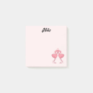 Flamingo Love Post-it Notes