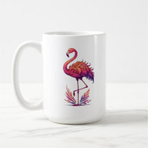 Flamingo lover Large classic ceramic