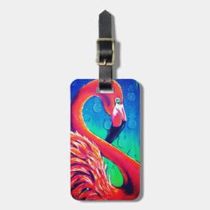 FLAMINGO luggage tag