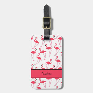 Flamingo Luggage Tag
