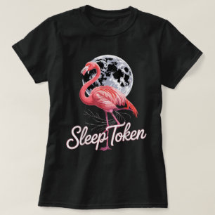 Flamingo Moon Vibes   Sleep Token Inspired Art T-Shirt