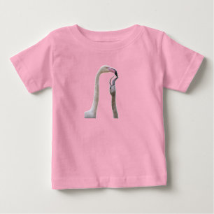 Flamingo Mother And Baby - T-Shirt