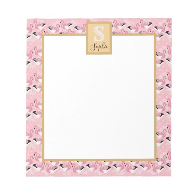 Flamingo Notepad (Front)