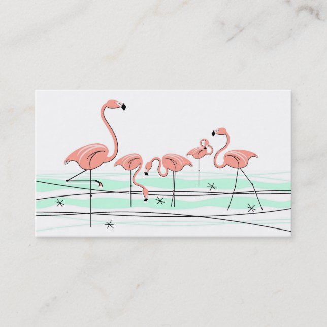 Flamingo Ocean Group business card (Front)