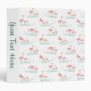 Flamingo Ocean Multi 'Text' Binder