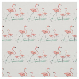 Flamingo Ocean Trio 2 fabric