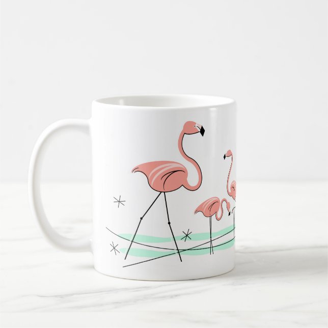 Flamingo Ocean Trio 2 mug (Left)