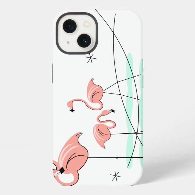 Flamingo Ocean Trio iPad case (Back)