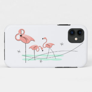 Flamingo Ocean Trio iPhone 11 tough Case