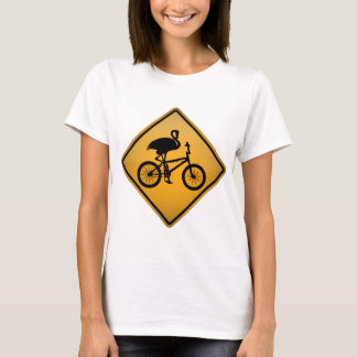 Flamingo on Bicycle T-Shirt