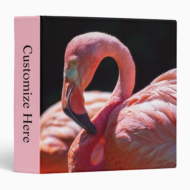 Flamingo One Touch EZD™ Ring Avery Binder (Front/Spine)