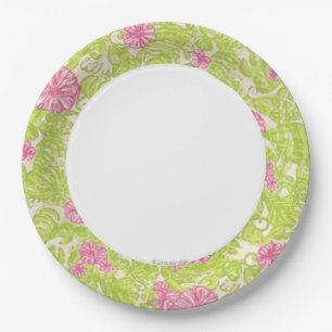 Flamingo Paper Plate