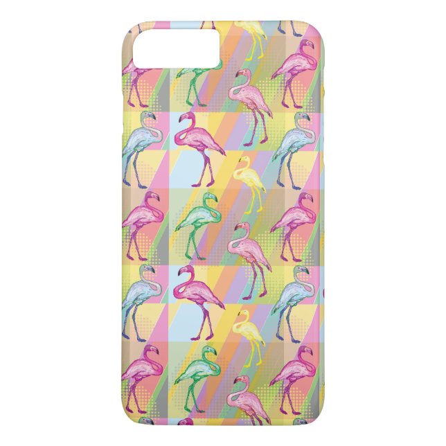 Flamingo Parade Case-Mate iPhone Case (Back)