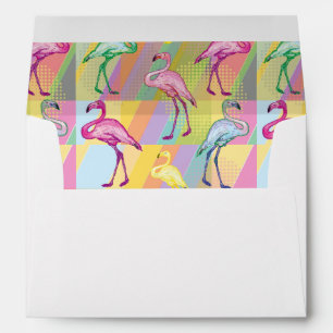 Flamingo Parade Envelopes