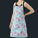 Flamingo Pattern Apron<br><div class="desc">Birds | Cute flamingo pattern.  © and ® Bigstock® - All Rights Reserved.</div>