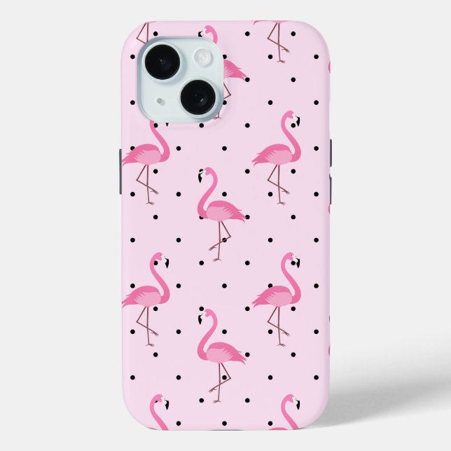 Flamingo pattern Case-Mate iPhone case (Back)