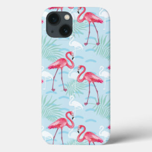 Flamingo Pattern iPhone 13 Case