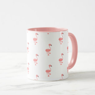 Flamingo Pattern Mug