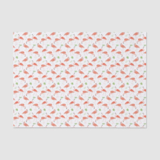 Flamingo Pattern Watercolor Tissue Paper