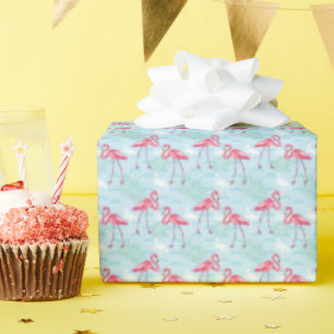Flamingo Pattern Wrapping Paper