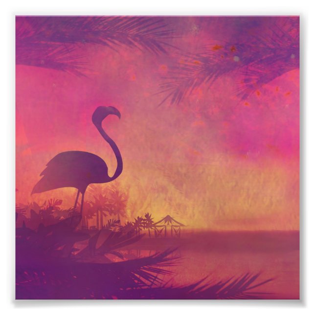 flamingo photo print (Front)