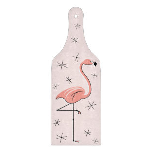Flamingo Pink cutting board paddle