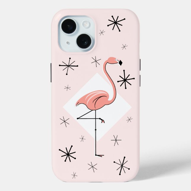Flamingo Pink Diamond iPhone case (Back)