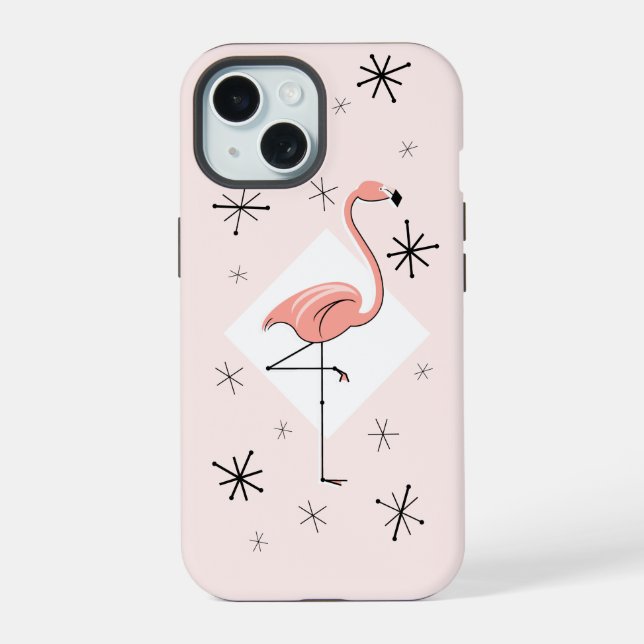Flamingo Pink Diamond iPhone case (Back)