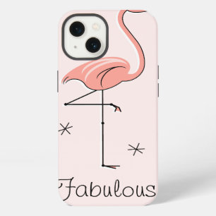 Flamingo Pink 'Fabulous!' iPad case
