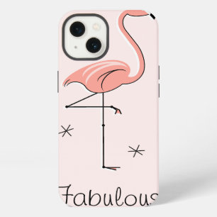Flamingo Pink 'Fabulous!' iPad Mini case