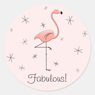 Flamingo Pink Fabulous! sticker