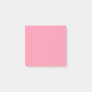 Flamingo Pink Square Notes