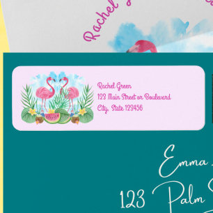 Flamingo Pink Wedding return