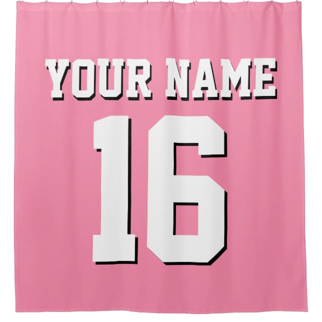 Flamingo Pink White Sports Jersey Team Jersey (Front)