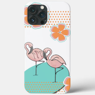 Flamingo Poolside iPhone 13 Pro Max Case
