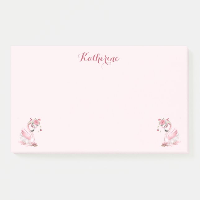 Flamingo Post-It Notes (Front)