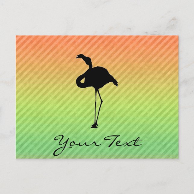 Flamingo Postcard (Front)