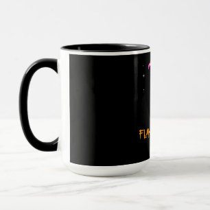 Flamingo Pumpkin Halloween Flamingoween Bird Pink Mug