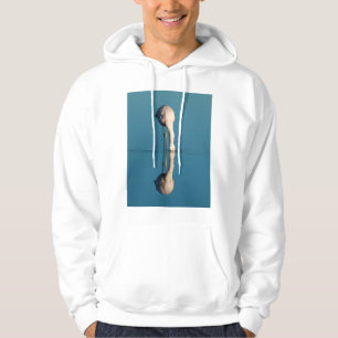 Flamingo Reflection, Laguna Chaxa, Atacama Hoodie