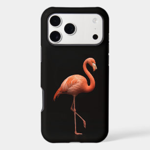 Flamingo Rose Luxe Noir iPhone 17 Pro Max