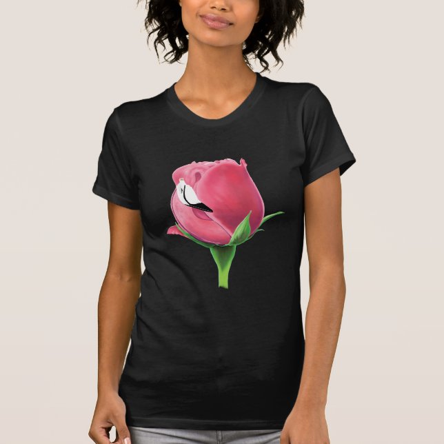 Flamingo Rose T-Shirt (Front)