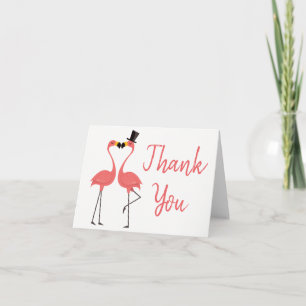 Flamingo Rose Tropical Merci - Amour de Mariage