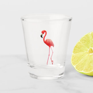 Flamingo Shot Glass