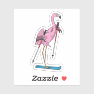 Flamingo Skier Ski