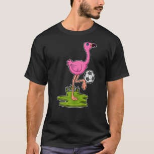Flamingo Soccer Soccer player Sports T-Shirt
